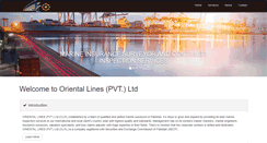 Desktop Screenshot of oriental.com.pk