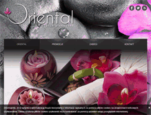 Tablet Screenshot of oriental.com.pl